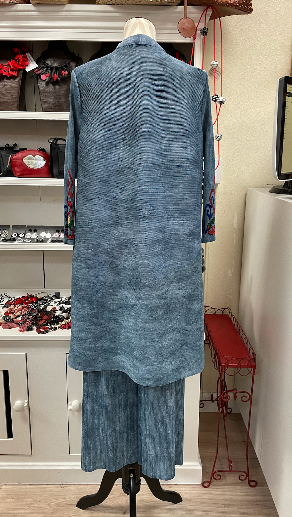 Vanite Couture 2 Piece Set - 1508 - BLUE