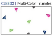 Fridaze AA268 Flower Button Linen Shirt - MULTI-COLOR TRIANGLES