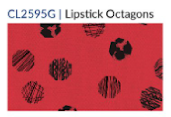 Fridaze AA36- Ripple Tide Linen Pullover- LIPSTICK OCTAGONS