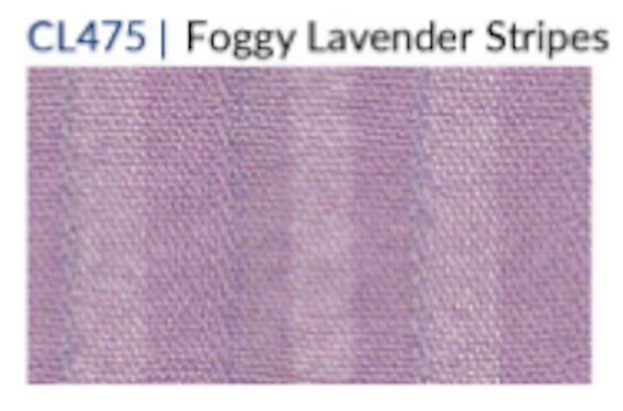 Fridaze AA85- Horn Button Linen Short Jacket- FOGGY LAVENDER STRIPES