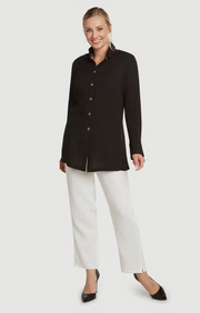 Fridaze AA147 - Marley's Linen Shirt - BLACK