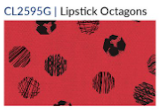 Fridaze AA147 - Marley's Linen Shirt - LIPSTICK OCTAGONS