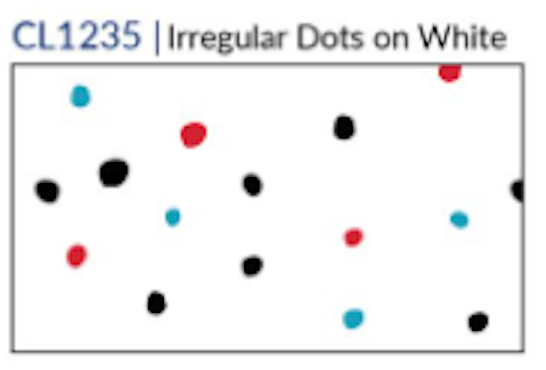 Fridaze AA147 - Marley's Linen Shirt - IRREGULAR DOTS ON WHITE