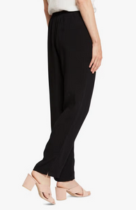 Fridaze AAPT09 - Classic Linen Tapered Pant - BLACK