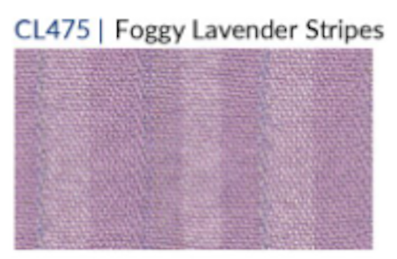 Fridaze AA210 - Anastasia Linen Pullover with Pleated Back - FOGGY LAVENDER STRIPES