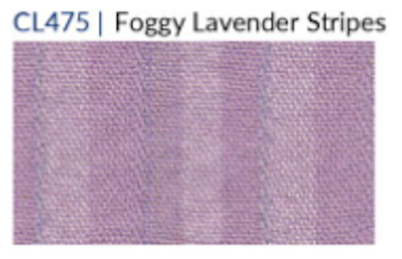 Fridaze AA380 - Ava Cowl Neck Linen Pullover - FOGGY LAVENDER STRIPES