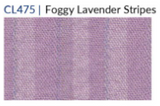 Fridaze AA392- Nadine Linen Blouse - FOGGY LAVENDER STRIPES