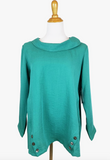 Fridaze AA344- Bonnie Linen Pullover - EVERGREEN