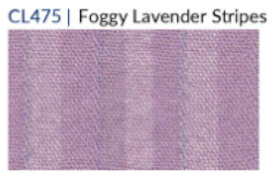 Fridaze AA370- Alyssa Linen Pullover Top - FOGGY LAVENDER STRIPES