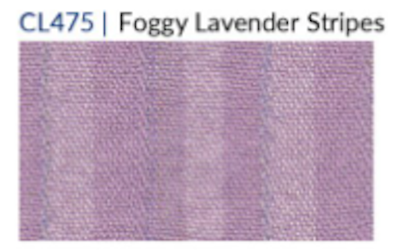 Fridaze AA376- Tessa Asymmetrical Linen Blouse - FOGGY LAVENDER STRIPES