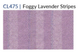 Fridaze AA384 - Valentina Linen Pullover Shirt - FOGGY LAVENDER STRIPES