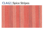 Fridaze AA87- Hidden Button Linen Long Jacket - SPICE STRIPES
