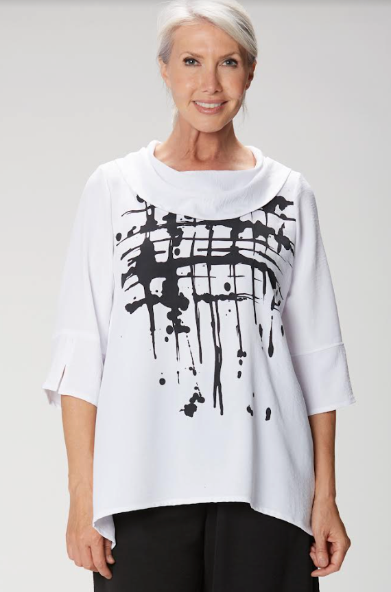 Sydney Project - VICKI - WHITE ABSTRACT