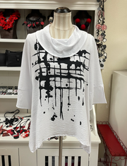 Sydney Project - VICKI - WHITE ABSTRACT