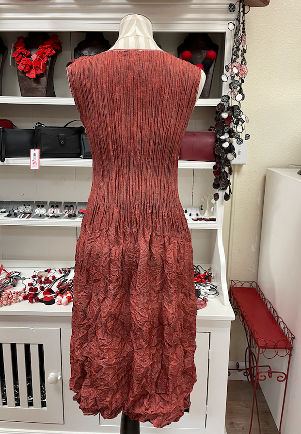 Alquema Smash Pocket Dress - TANGERINE DENIM