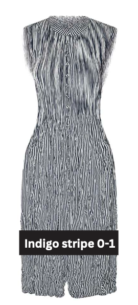 Alquema Smash Pocket Dress - INDIGO STRIPE
