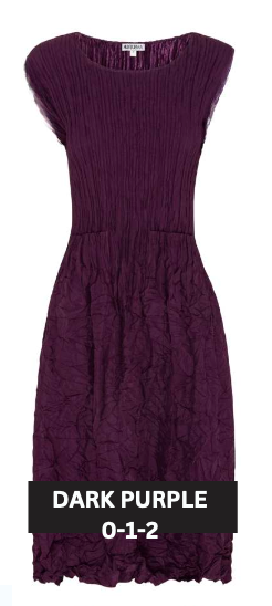 Alquema Smash Pocket Dress - DARK PURPLE