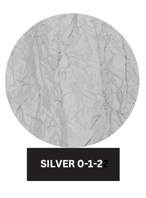Alquema Metallic Nehru Coat Dress - SILVER