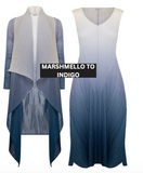 Alquema Short  Estrella Dress - MARSHMELLO TO INDIGO