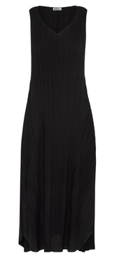 Alquema Long Estrella Dress - BLACK