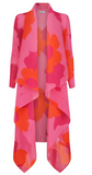 Alquema Long Collare Coat - PINK WAY