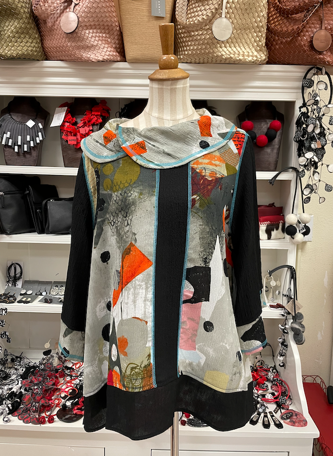 Moonlight Cowl Neck Tunic - 3505