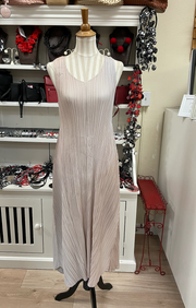 Alquema Long Estrella Dress - SILVER SAND