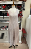 Alquema Long Estrella Dress - SILVER SAND