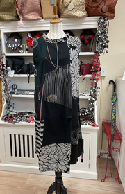 Yaza Batik Kasur Dress - BLACK