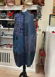 Yaza Kasur Vest - INDIGO