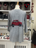 INOAH "Need a Ride 3/4 Sleeve Crew Neck" Top