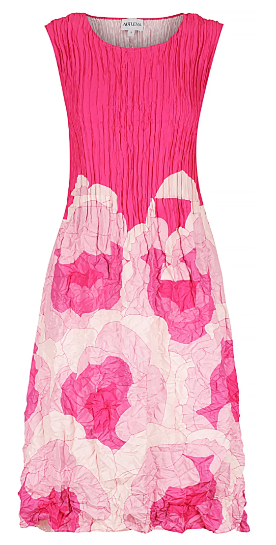 Alquema Smash Pocket Dress - PINK ROSES