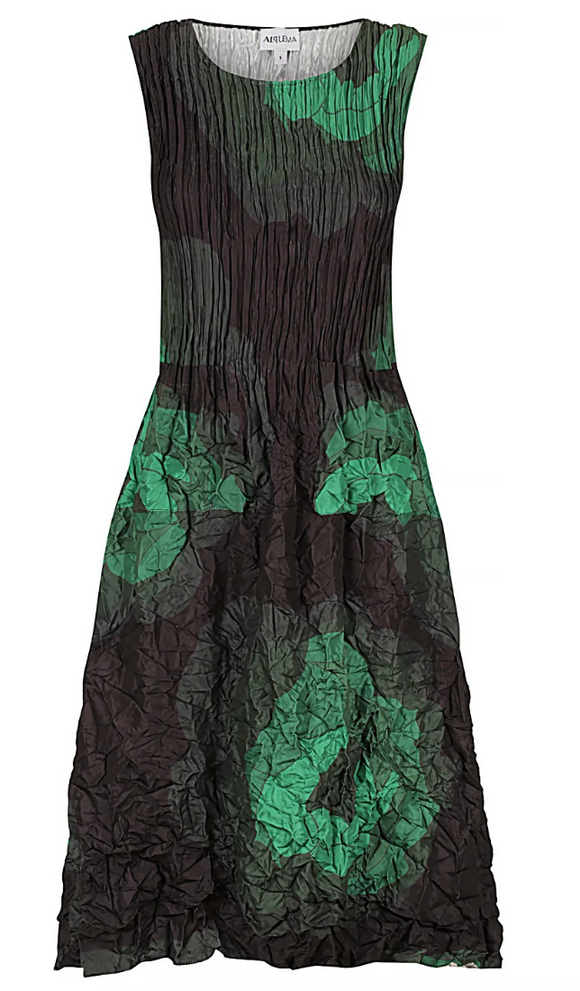 Alquema Smash Pocket Dress - FOREST ROSE