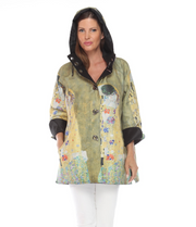 Oopera Reversible Raincoat - THE KISS (KLIMT) - J3240RW-2
