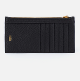 HOBO - Carte Card Case - BLACK IN PEBBLED LEATHER