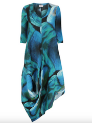 Alquema Draper Dress - AQUA BOWS