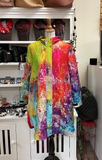 UbU Jacket - Artist Print Anorak Slicker (IBIZA)