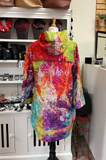 UbU Jacket - Artist Print Anorak Slicker (IBIZA)