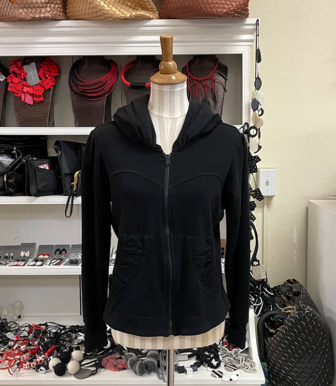 Color Me Cotton CMC Alana Hoodie Jacket - POWDER BLUE - SFT-3261