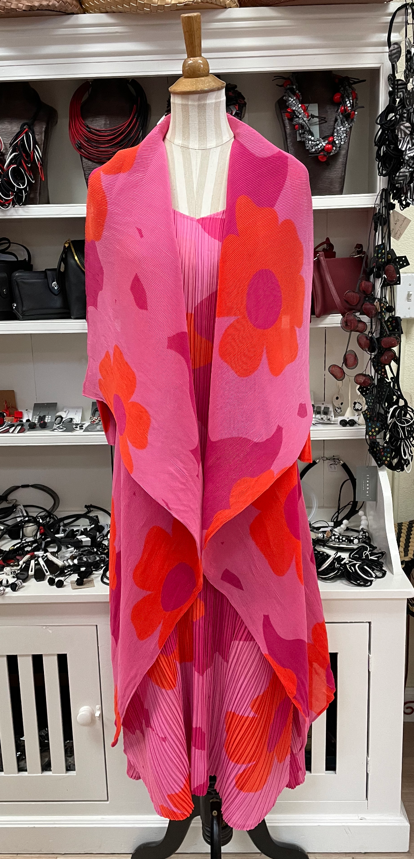 Alquema Long Collare Coat - PINK WAY