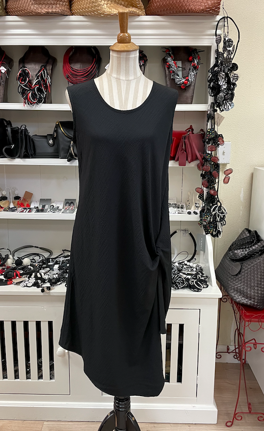 Moonlight Dress - D 9079 SOLID BLACK