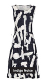 Alquema Smash Pocket Dress - INDIGO NOISE