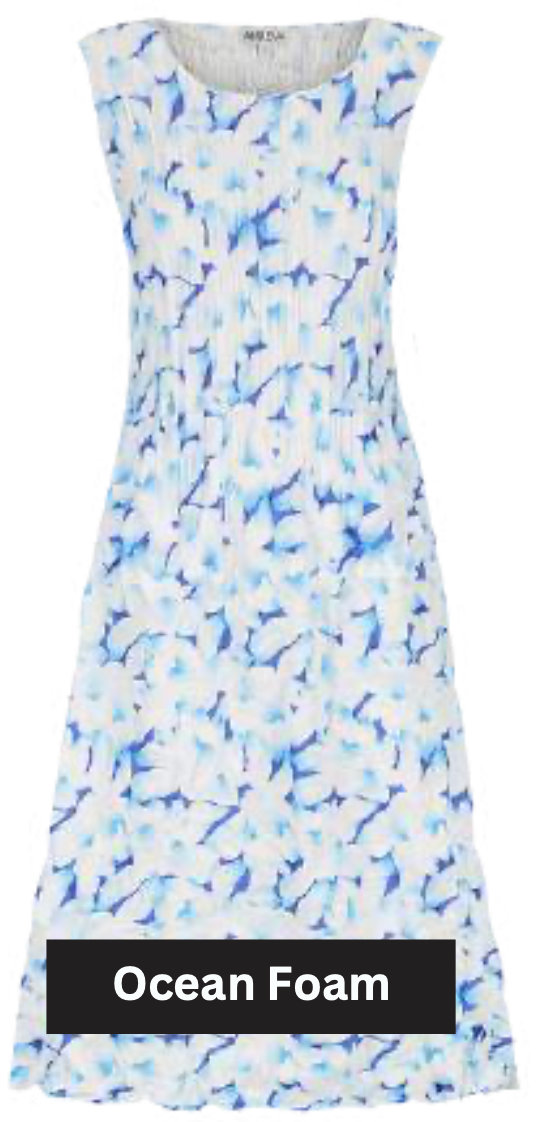 Alquema Smash Pocket Dress - OCEAN FOAM
