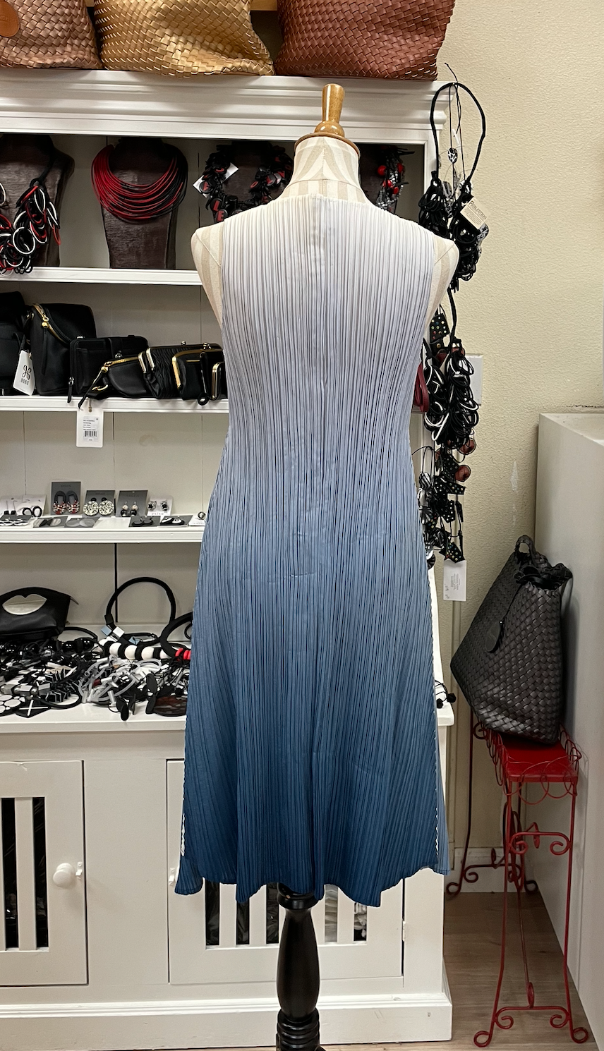 Alquema Short  Estrella Dress - MARSHMELLO TO INDIGO