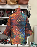 DAMEE ZIGZAG DOUBLE ORGANZA JACKET - 2408 - MULTI