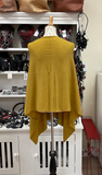 Dolma Cashmere Poncho - LOTTA YELLOW