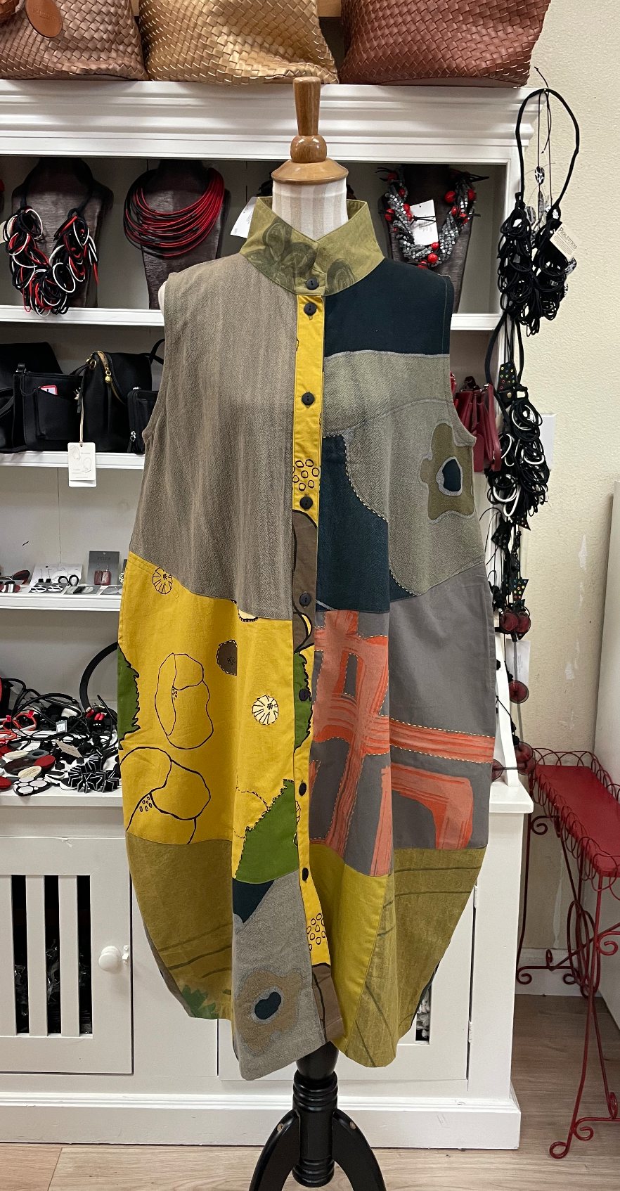 Yaza Kasur Vest - MUSTARD