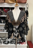 Sterling Style Frog Closure Jacket - 5775J BLACK