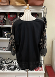 Sterling Style Frog Closure Jacket - 5775J BLACK