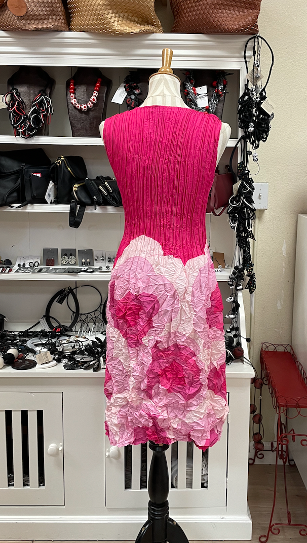 Alquema Smash Pocket Dress - PINK ROSES